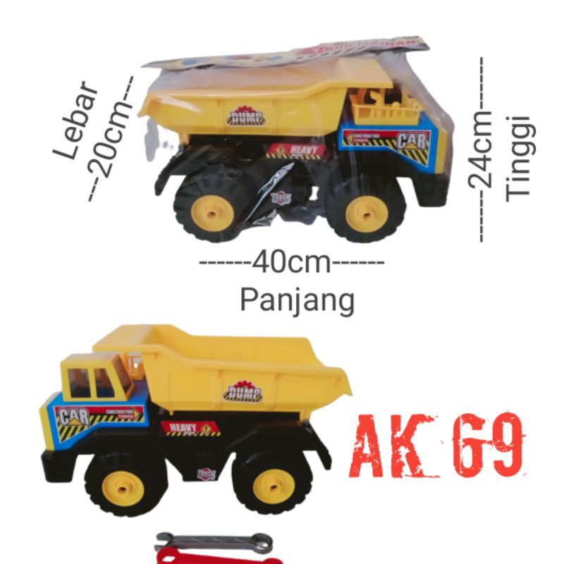 MAINAN ANAK MOBIL TRUK KODE AK 69
