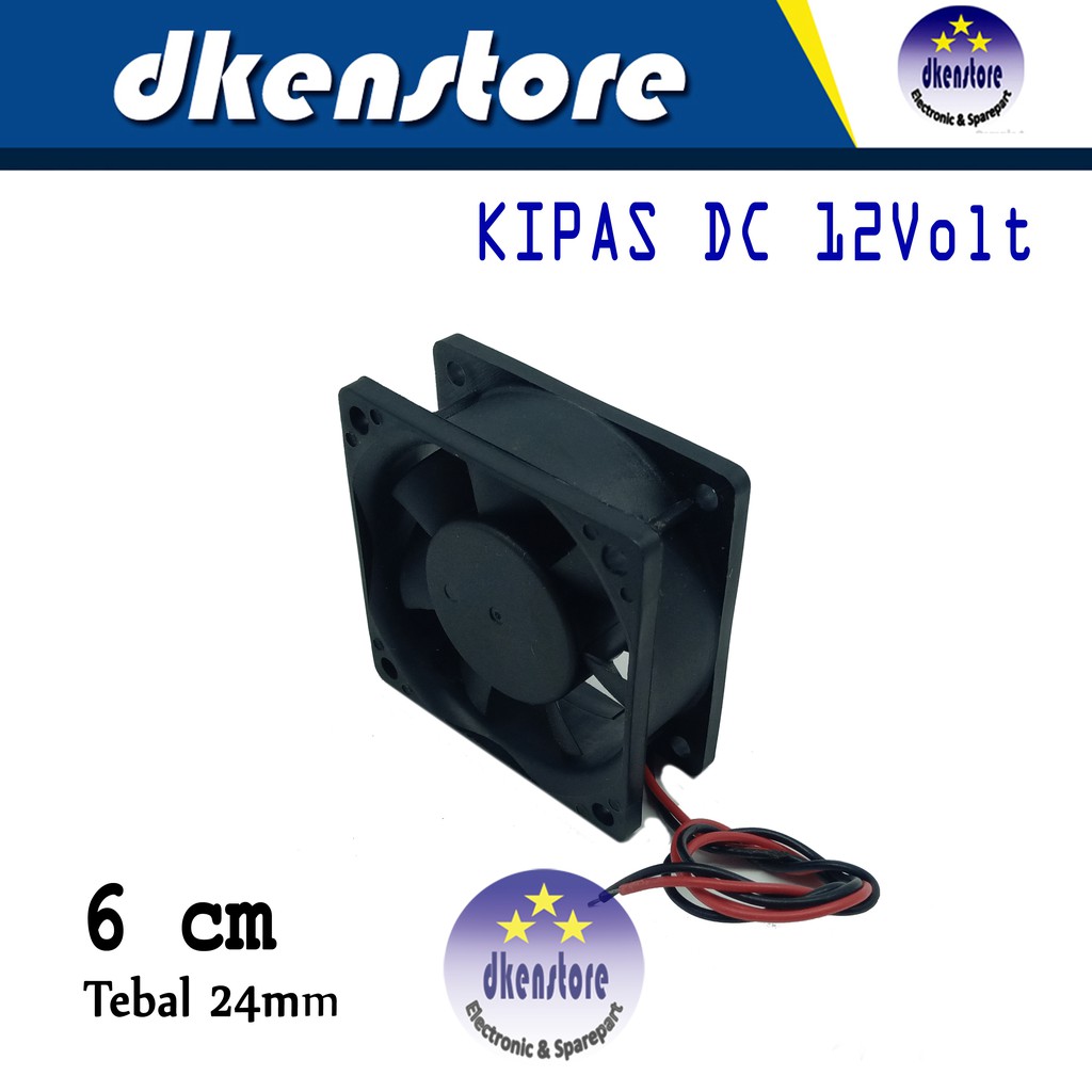 Kipas DC 12Volt 6cm 12V