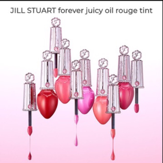Jill stuart lip tint rouge with Swarovski