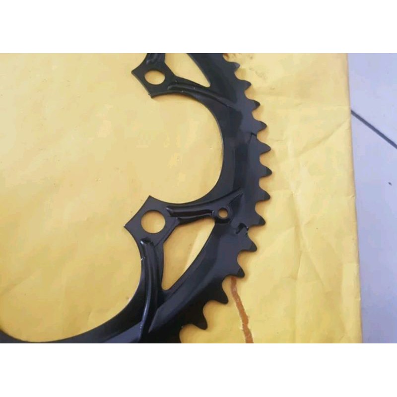 chainring chain ring 53t 53 T bcd 130 mm bcd 130mm sepeda balap roadbike road bike seli folding bike fixie