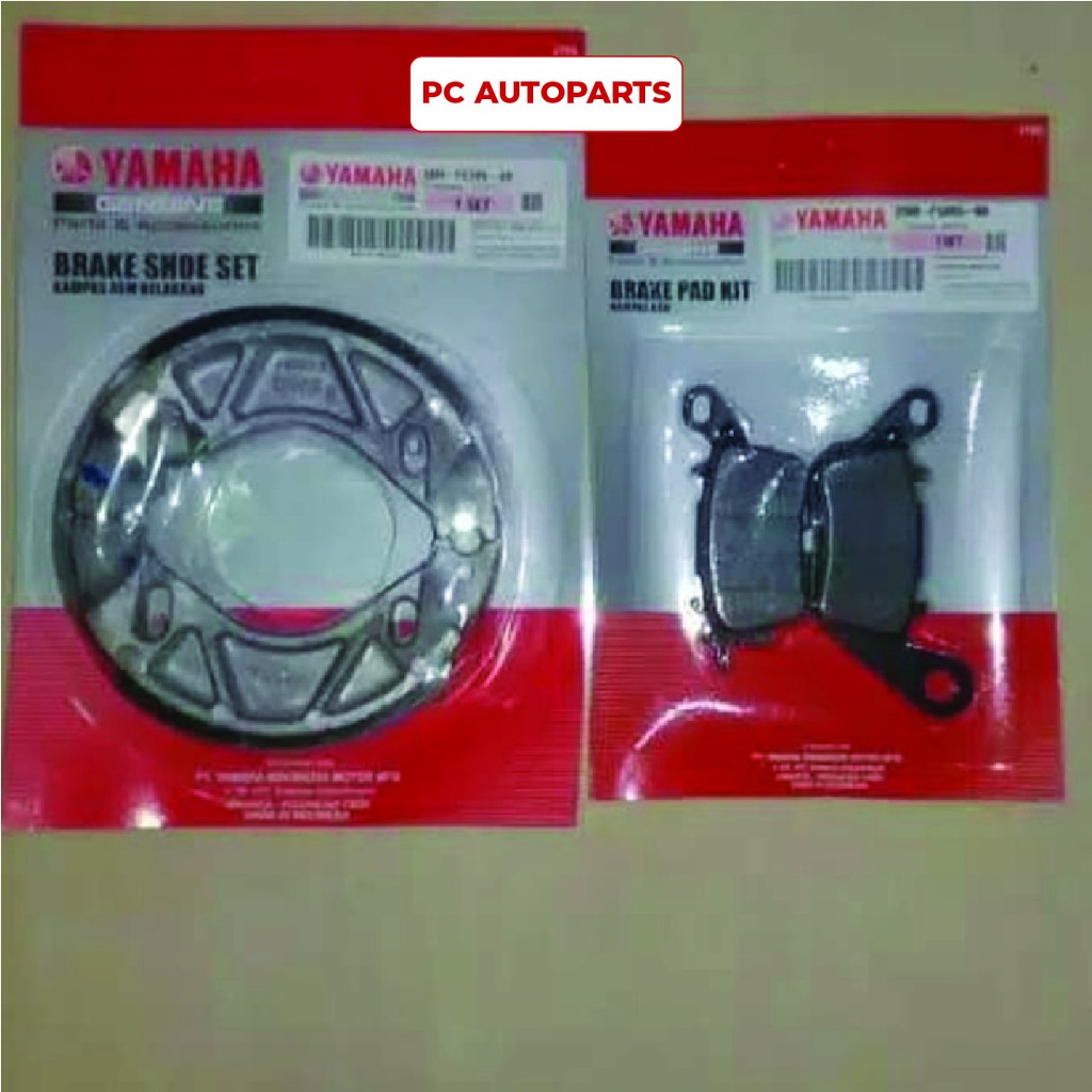 KAMPAS REM DEPAN BELAKANG YAMAHA MIO M3 BARANG ORI YGP