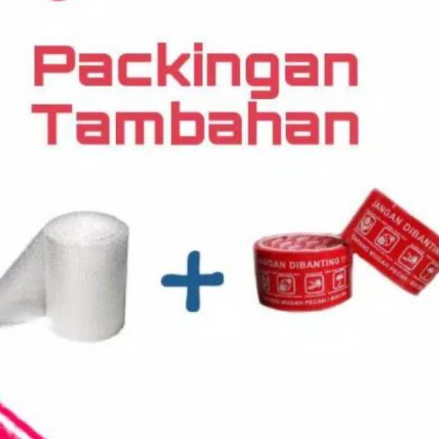 

Buble wrap packing tambahan