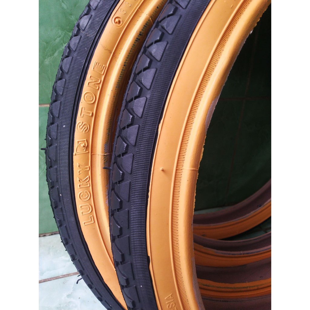 Ban Luar Lucky Stone 18 ; Ban Luar Sepeda 18 X 1.75 Lucky Stone