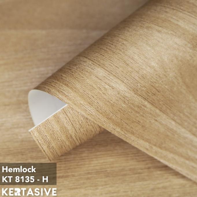 

KERTASIVE WOOD GRAIN MOTIF KAYU - HEMLOCK 122 CM STOK TERBATAS Kode 1334