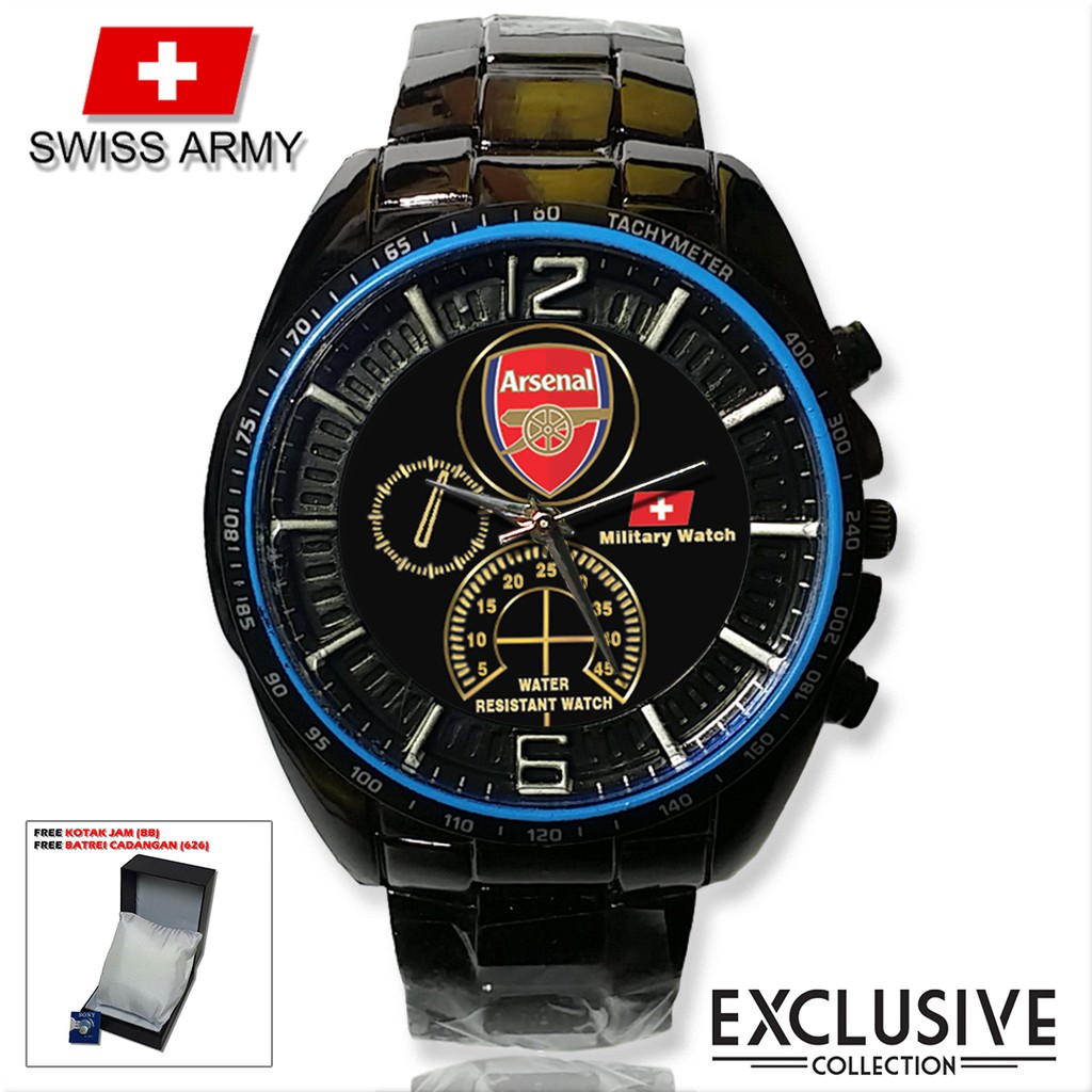 (Istimewa Bossque) Jam ARSENAL Rantai Sport