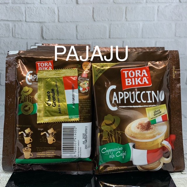 

Kopi torabika cappuccino 25g choco granule renceng sachet PROMO Murah