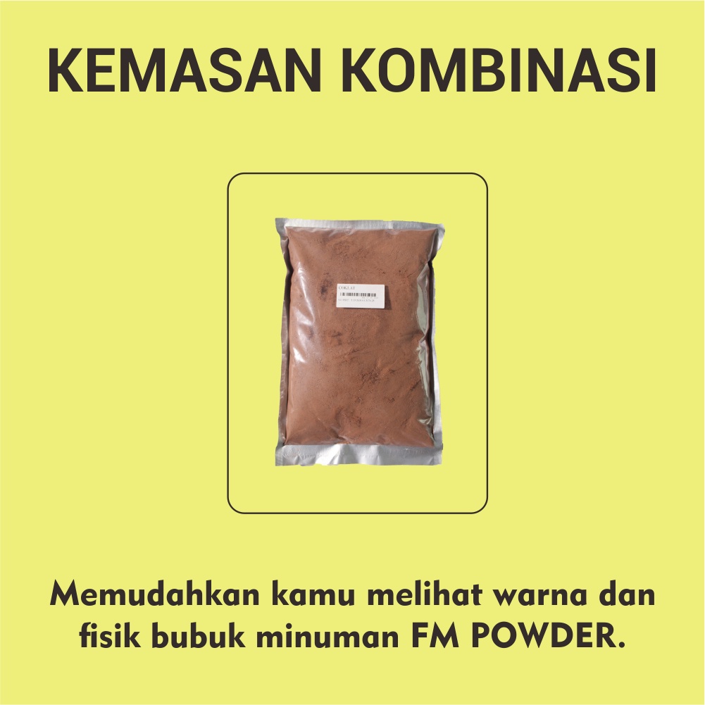 Bubuk minuman coklat 1kg / powder drink coklat / bubuk bubble coklat / serbuk minuman coklat