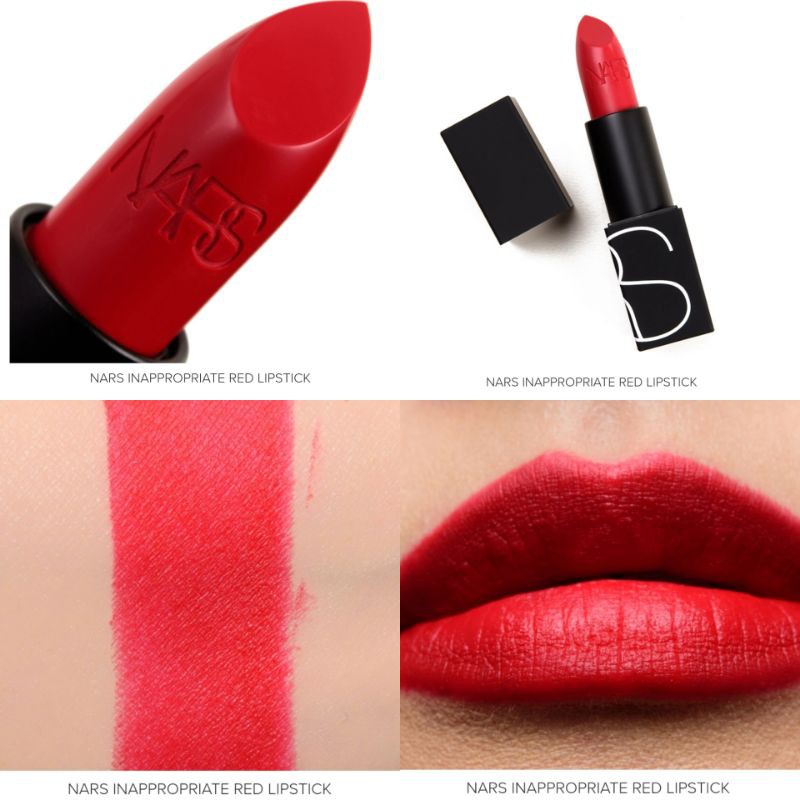 Jual NARS MATTE LIPSTICK - INAPPROPRIATE RED | Shopee Indonesia