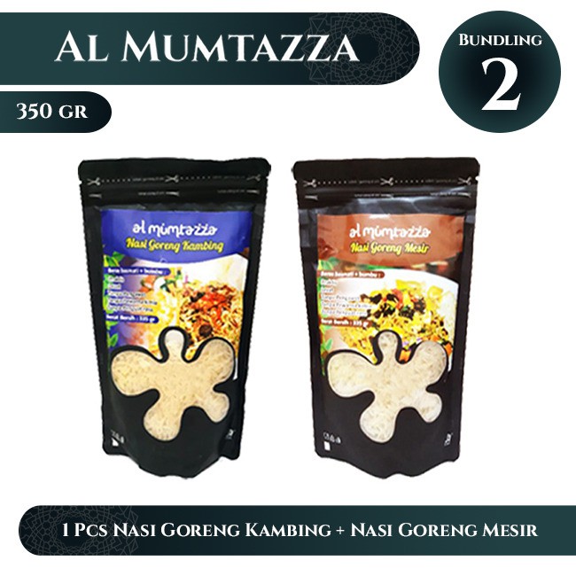 

AL Mumtazza Nasi goreng Kambing + Nasi Goreng Mesir 350gr