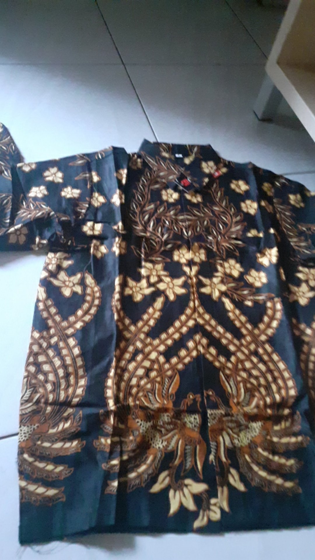 Batik Couple Pria Wanita Motif Cendrawasih Baju Seragam Alkhalis
