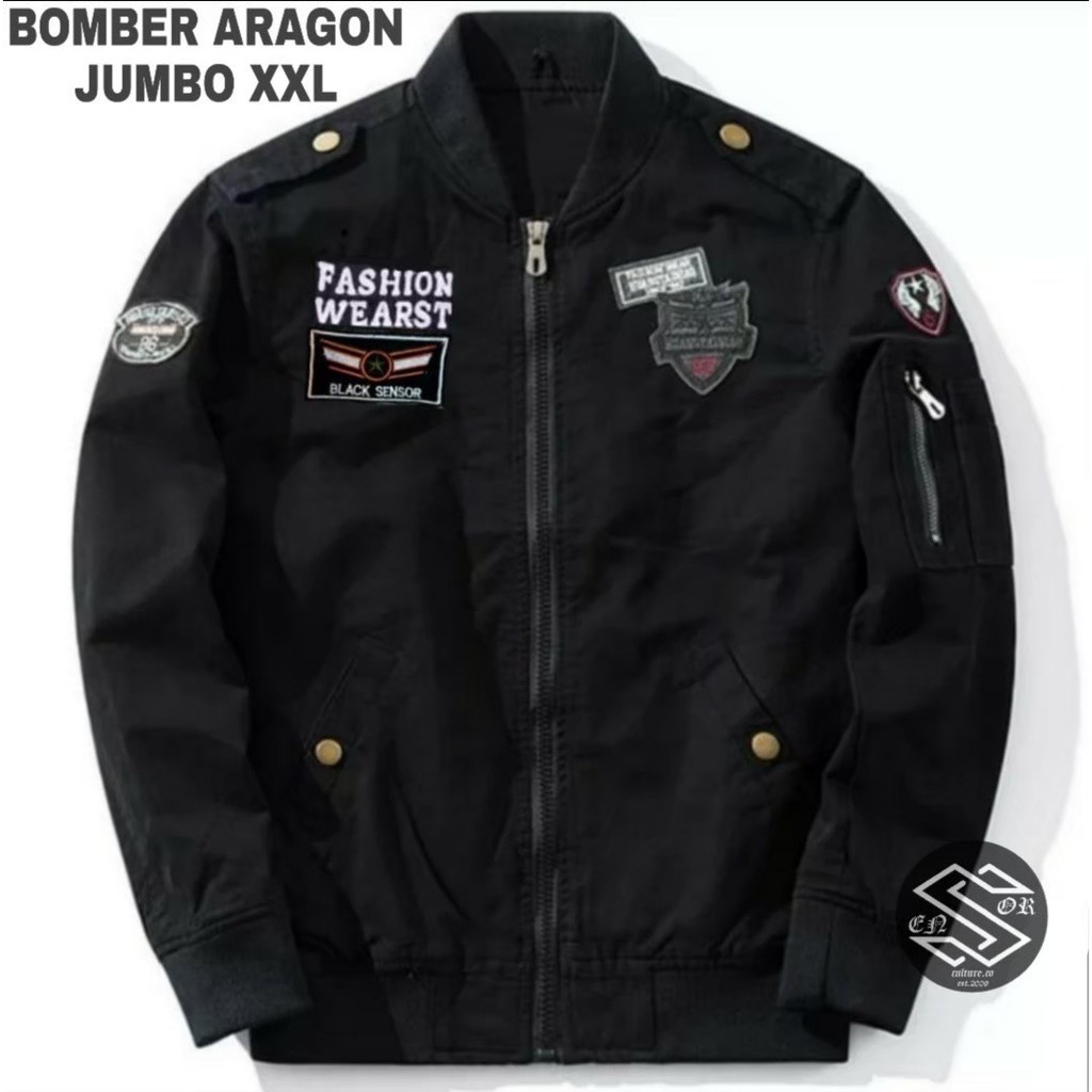 JAKET BOMBER ARAGON BOMBER PRIA