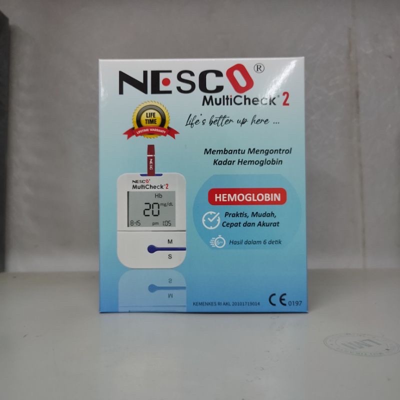 Nesco Alat Cek Kadar Hemoglobin Type Multicheck2