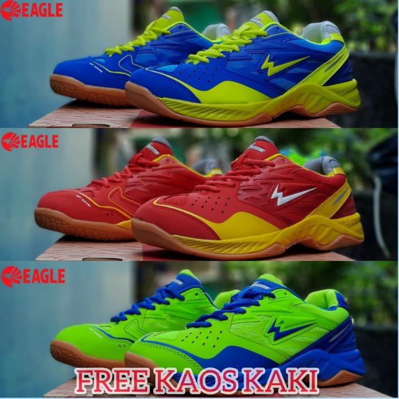 [KODE YZTBS] Sepatu Bulutangkis Eagle Pria Wanita Original Sepatu Badminton Eagle