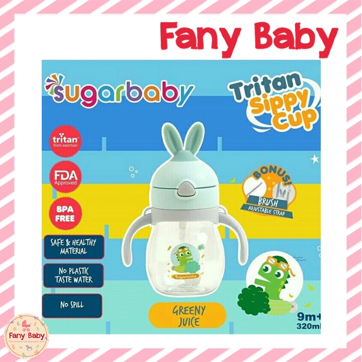 SUGAR BABY TRITAN SIPPY CUP 9M+270ML