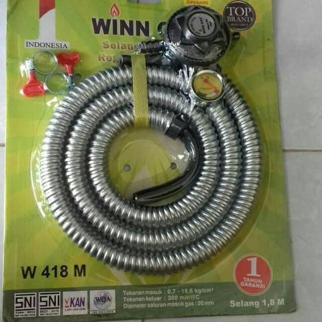 Selang Regulator Winn Gas W 418M | W418M