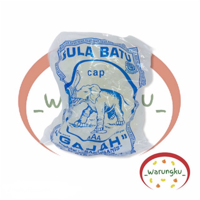 Gula Batu Cap Gajah 500gr Murah