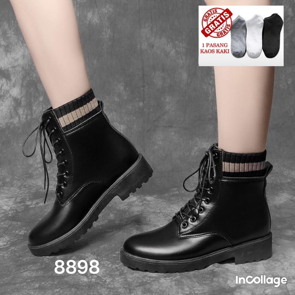 SEPATU BOOTS KOREA 8898