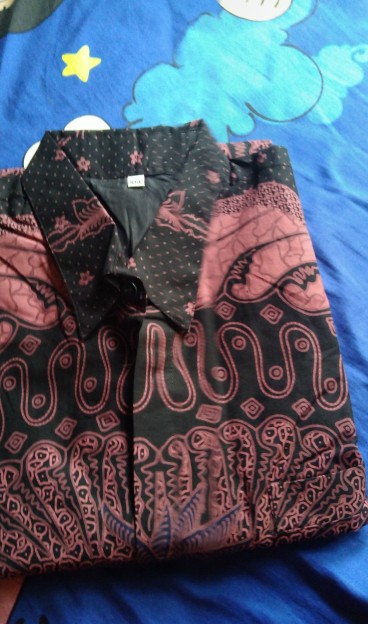 Batik Solo Kemeja Batik Pria Lengan Panjang Lapis Furing Suket Segoro Sm Atasan Modern Premium