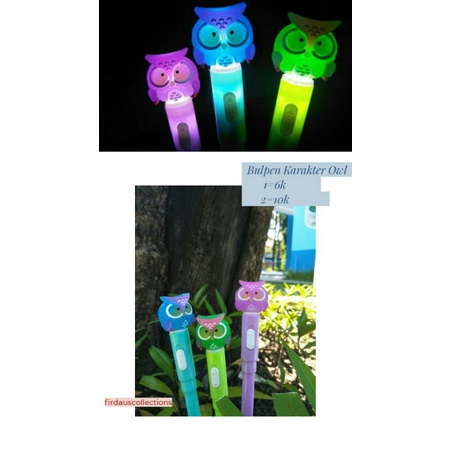 

Bulpen lucu karakter owl burung hantu / bulpen lampu