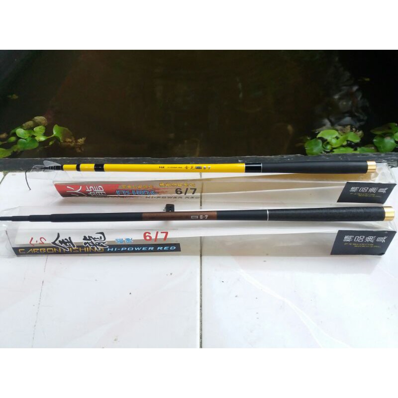 Joran Tegek Micro Fishing Tanago HZ Power Red Zoom 6-7 210cm