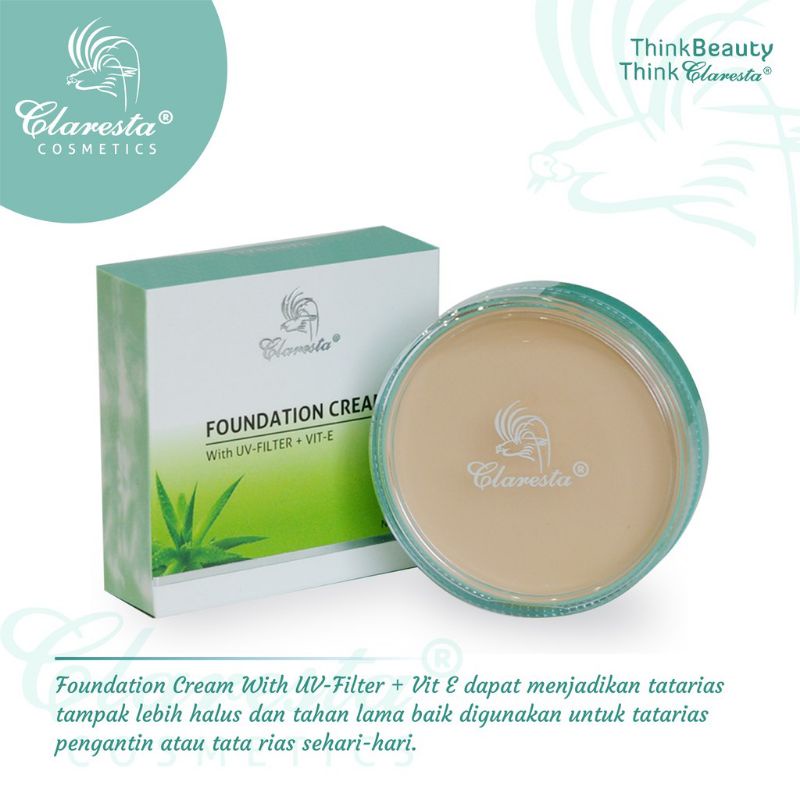 [PROMOO] CLARESTA FOUNDATION CREAM 100%{ORIGINAL}