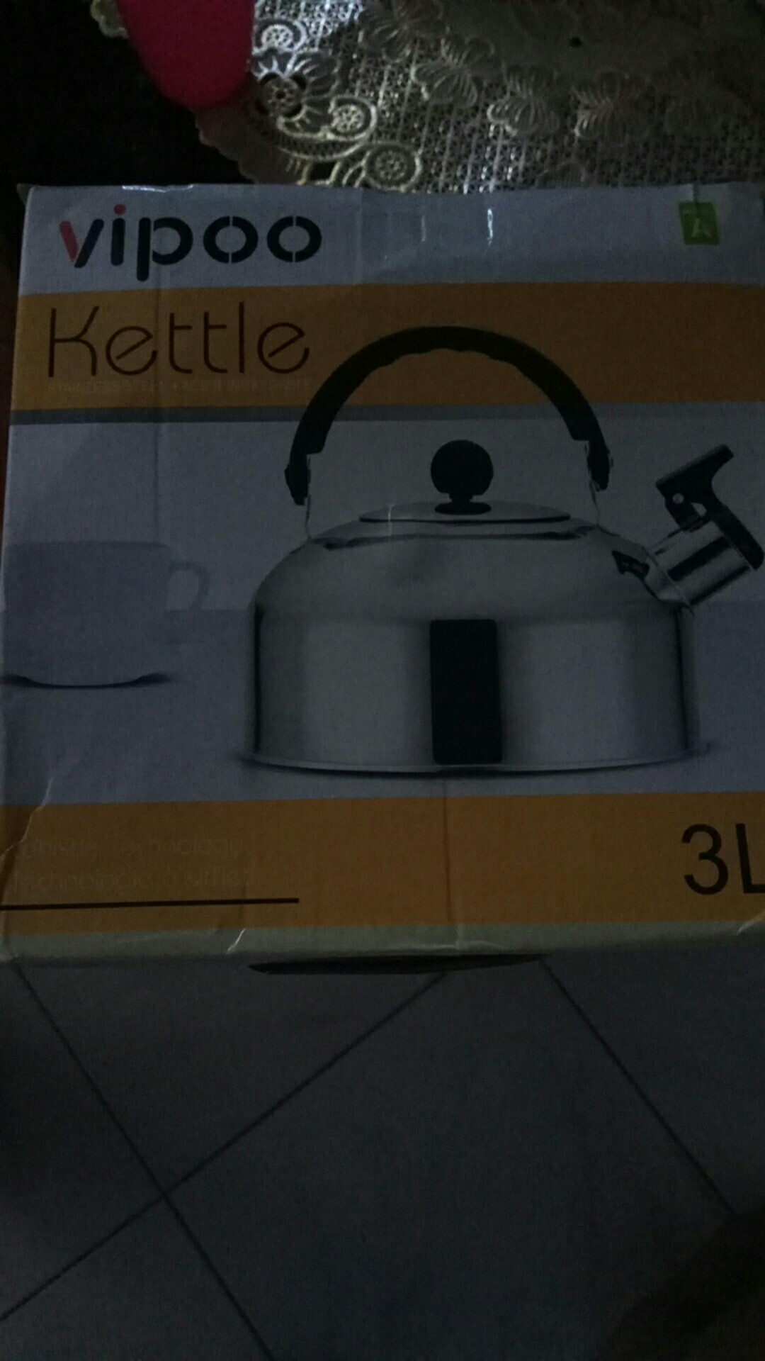 Teko Masak Pluit Kettle Stainless Fleco 3l 4l 5l [ Wajib Order Bubble ]