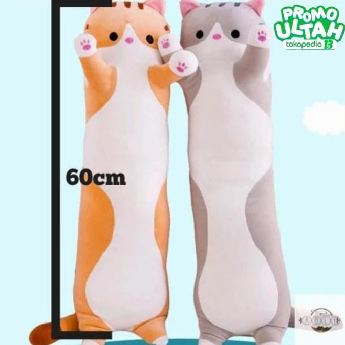 boneka kucing / bantal guling kucing / bantal guling boneka kucing