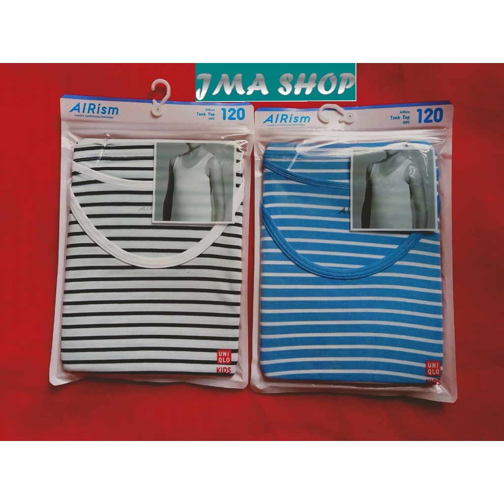 Kaos Tank Top anak laki-laki Uniqlo size 120