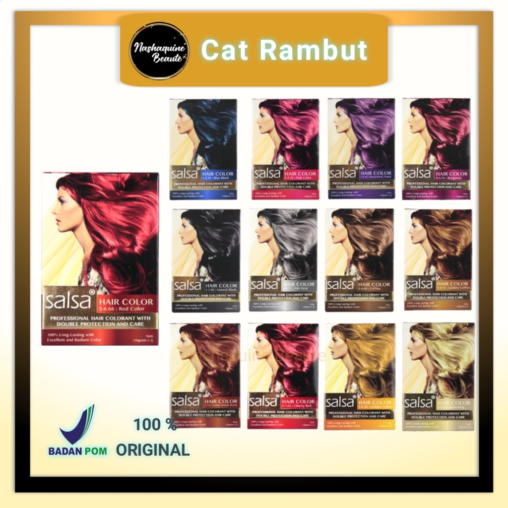 Salsa Hair Color - Cat Rambut Semir Permanen