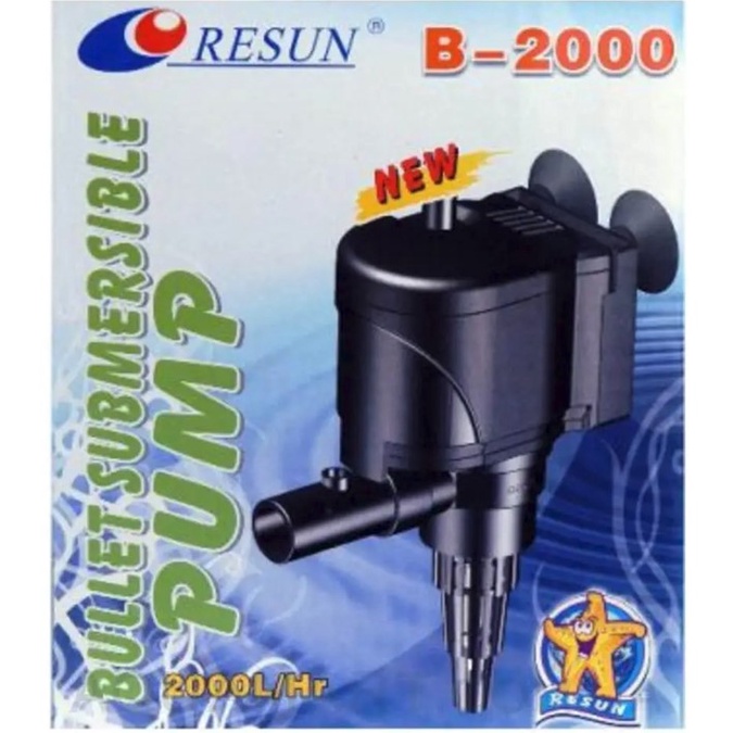 Resun B-2000 Pompa Air Celup Aquarium Submersible Water Pump