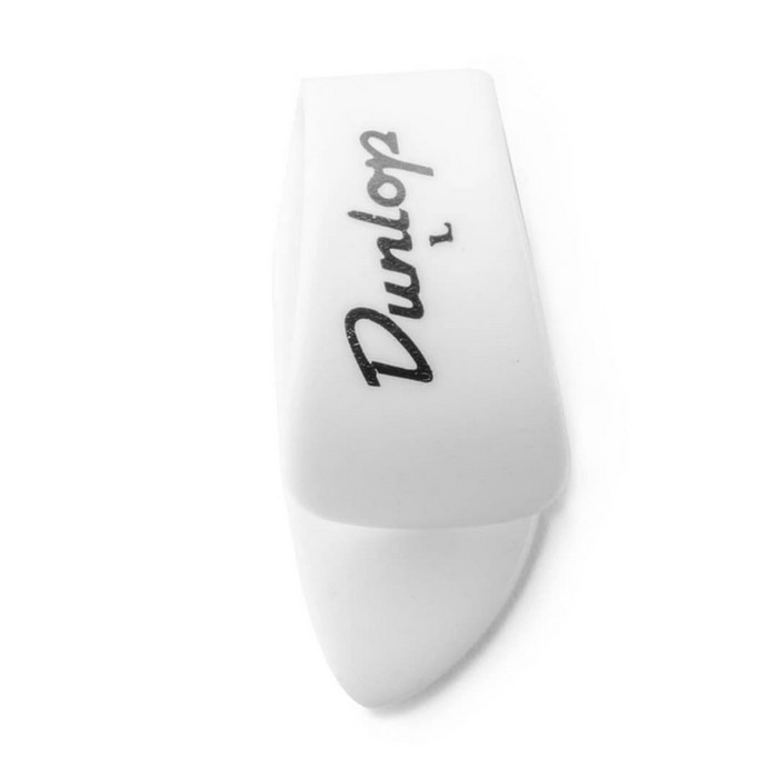 Dunlop Set Finger &amp; Thumb Pick White Pik Jari Jempol Gitar