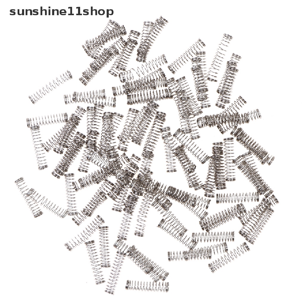 (SHO) 110pcs / Pak Switch Spring Untuk Keyboard Gaming Mekanik Cherry MX DIY