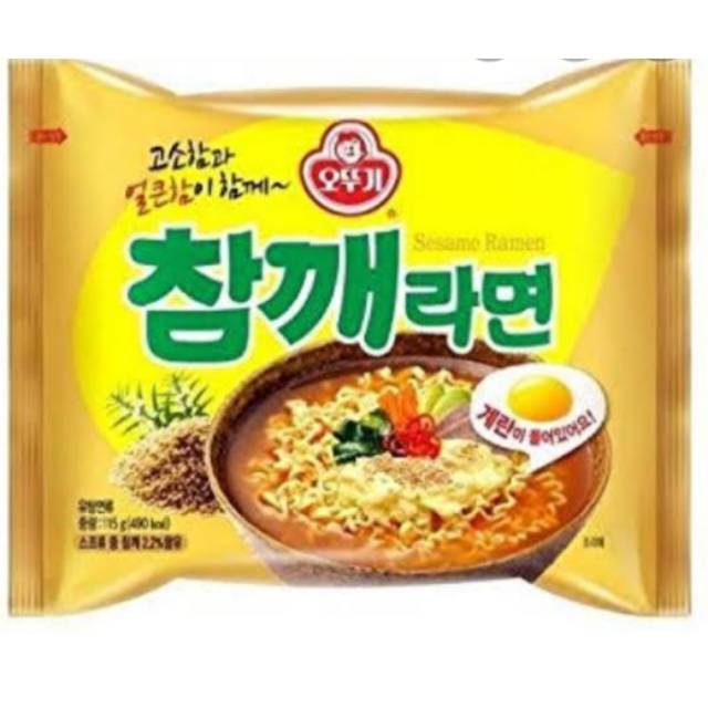 

Ottogi Sesame Ramen 115gr / Ramen With Sesame Flavour
