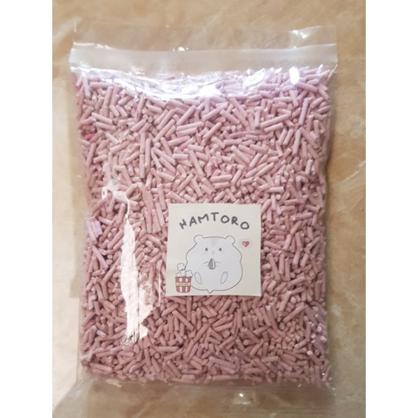 Clumpet Bedding 500gr Alas Kandang Hamster Soya-Peach
