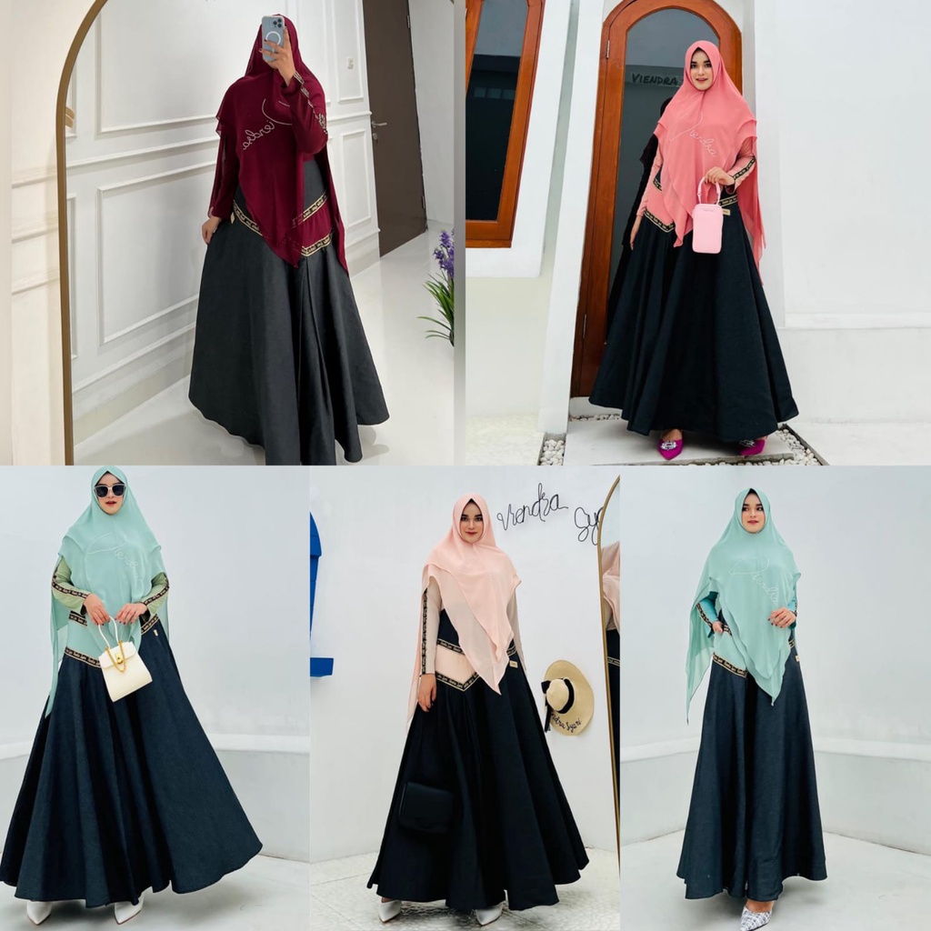 (BISA COD) Maira by Viendra Syari Original 100%