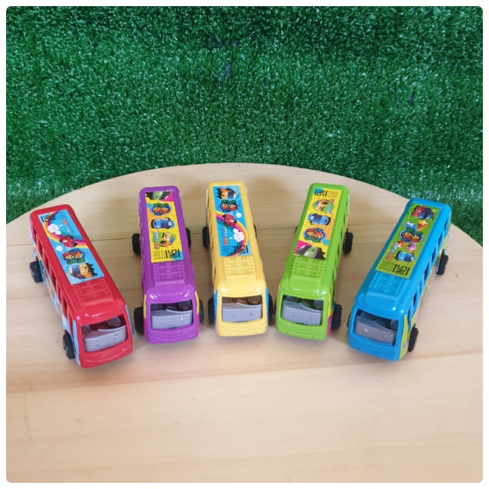 Edufuntoys - LONG LITTLE BUS pulback/ tayo bus panjang/ mainan mobil mobilan/ little bus/ mobil tayo/ mainan anak laki laki-6