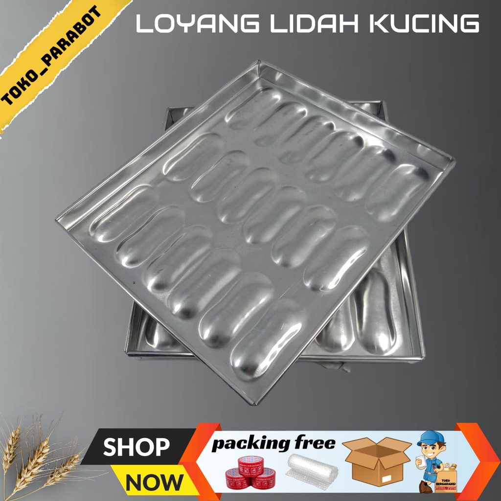Loyang kue Kering Loyang lidah Kucing Kue Lidah Kucing
