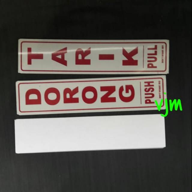 

Acrylic TARIK & DORON (merah) harga satuan ya kak