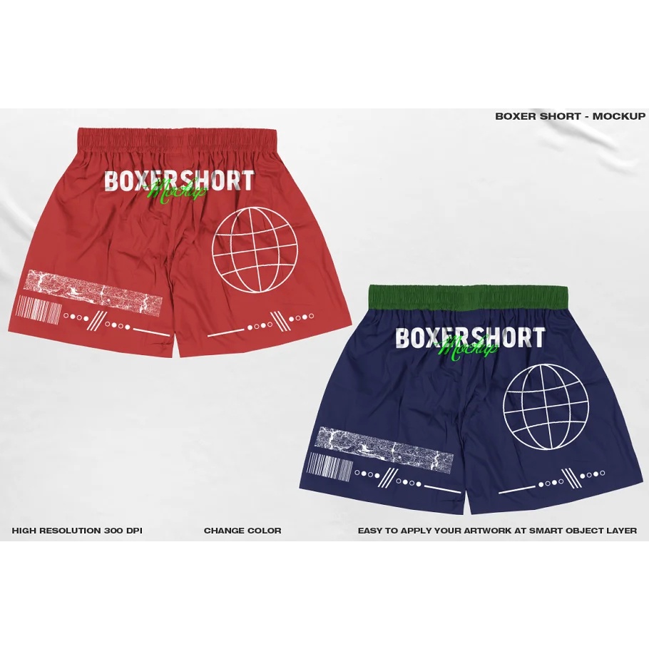 Boxer Short Mockup