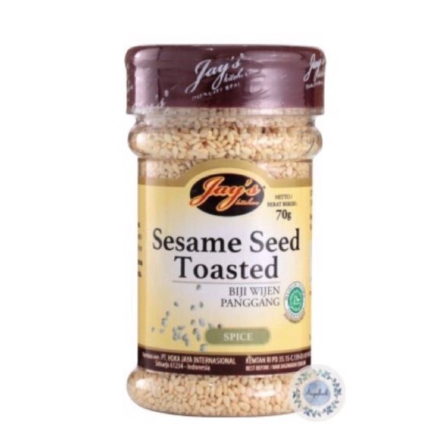 

Jay's Kitchen Sesame Seed Toasted / Biji Wijen Panggang 70gr