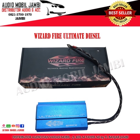 WIZARD FIRE ULTIMATE STABILIZER AKI MOBIL DIESEL