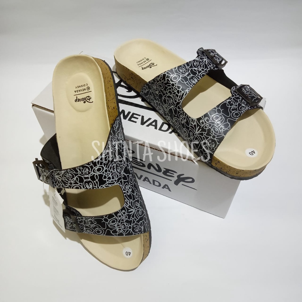 SANDAL WANITA NEVADA DISNEY MOTIF MICKEY MOUSE