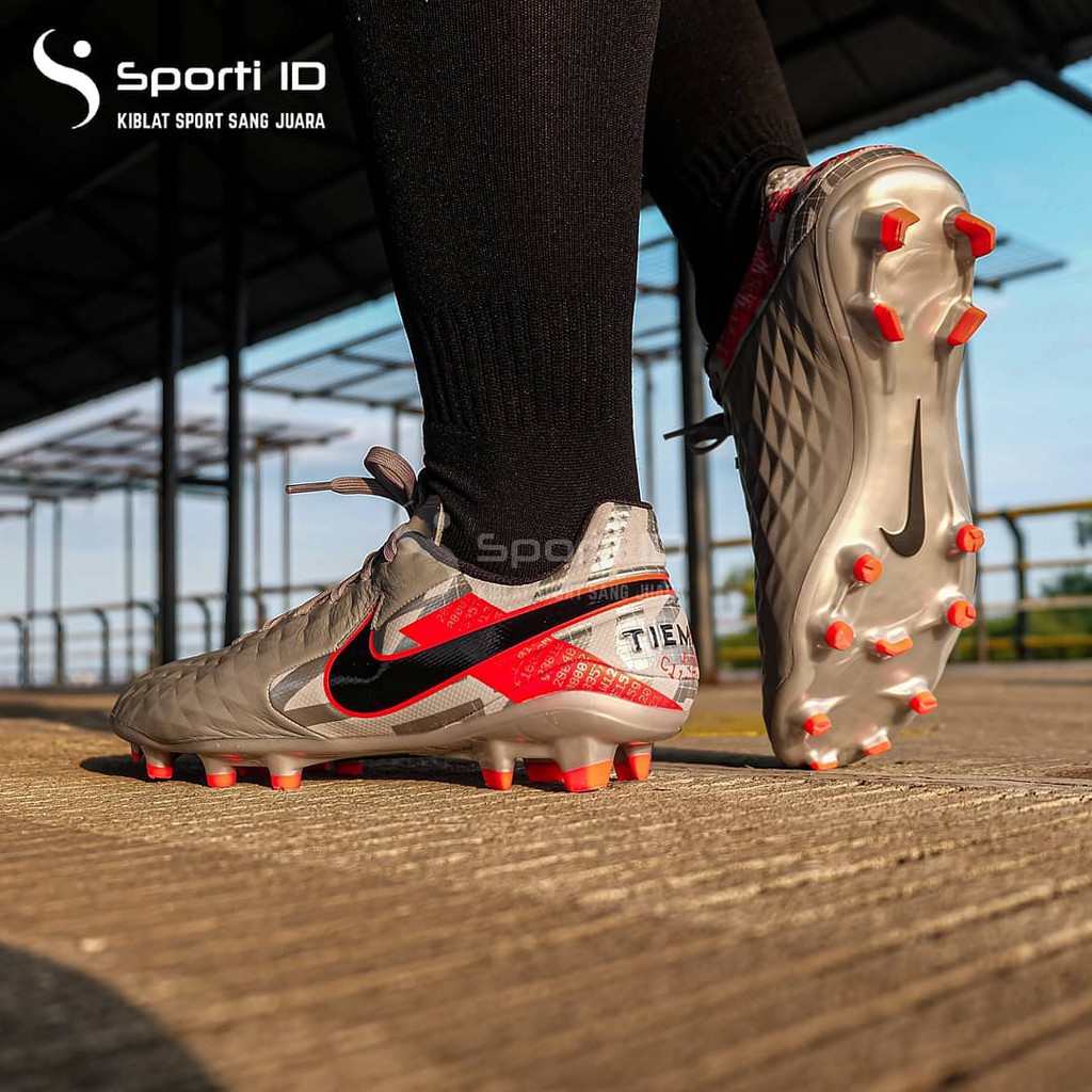 Sepatu Bola Nike Tiempo Legend 8 Academy FG/MG - Bomber Grey AT5292-906 Original | Nike Tiempo