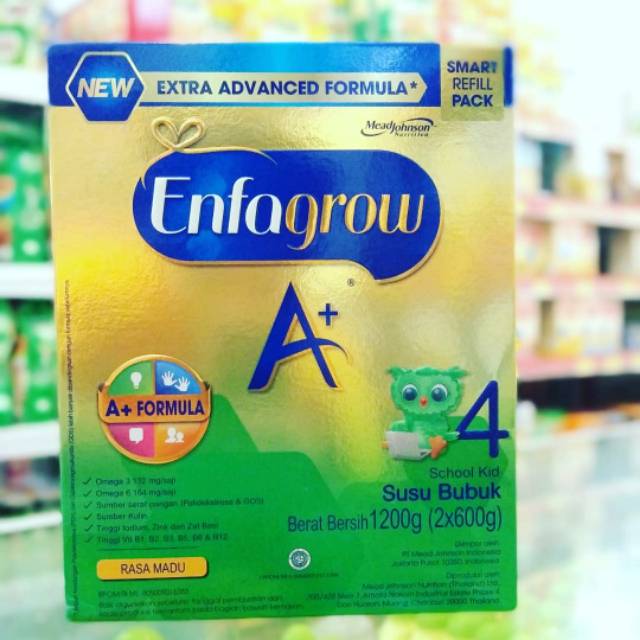 

Enfagrow A+4 Madu 1200 Gr