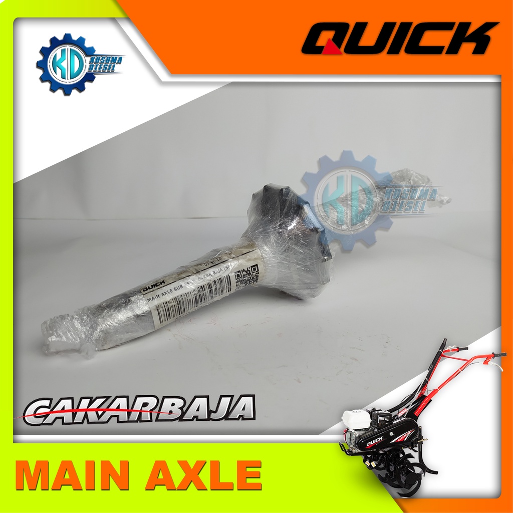 MAIN AXLE SUB ASSY, CAKAR BAJA (SP) - AS RODA CAKAR BAJA - AS BAWAH CAKAR BAJA - AS ROTARY CAKAR BAJ