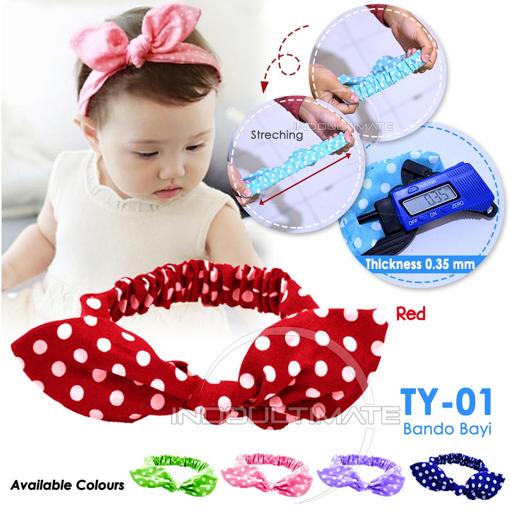 Bando bayi anak / Bandana rambut anak / ikat rambut anak TY-01 aksesoris pita rambut anak bayi