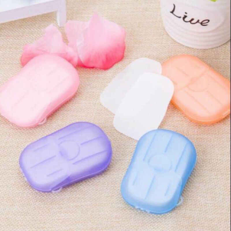 HANDSOAP PAPER / SABUN TANGAN KERTAS BOX ( MINI )