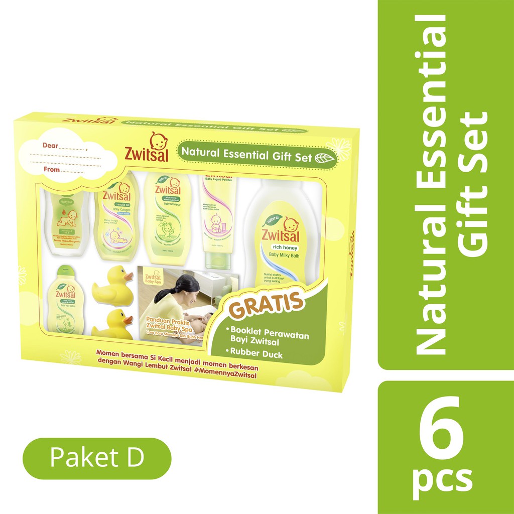 Zwitsal Baby Spa Gift Box - Paket Hadiah Bayi