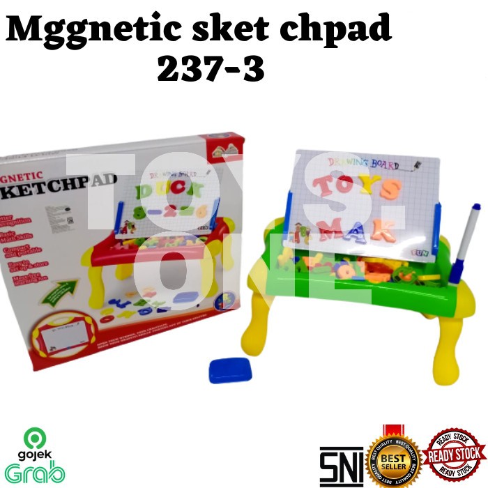 

MAINAN EDUKATIF MAGNETIC SKETCH PAD 237-3 - PAPAN TULIS MAGNETIC