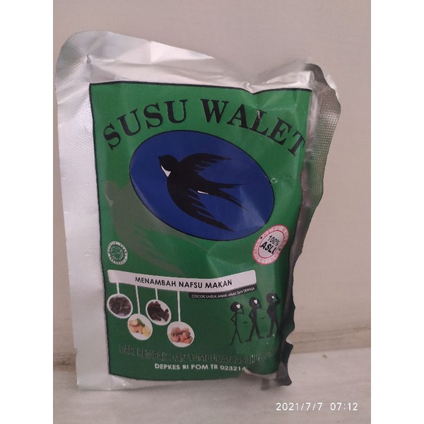 

Susu Walet 150 gram + ADA BONUS